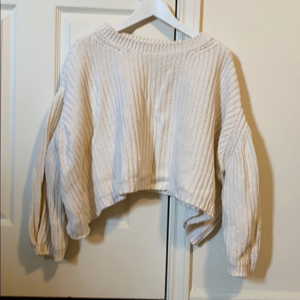 White sweater